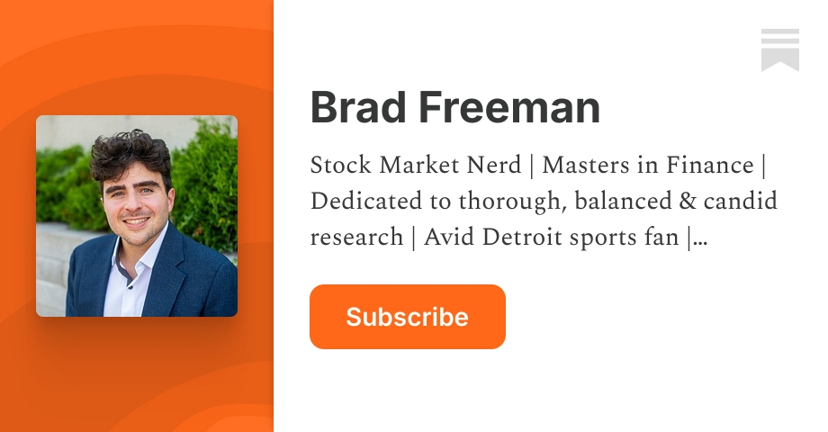 Brad Freeman | Substack