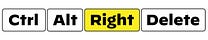 Ctrl Alt Right Delete