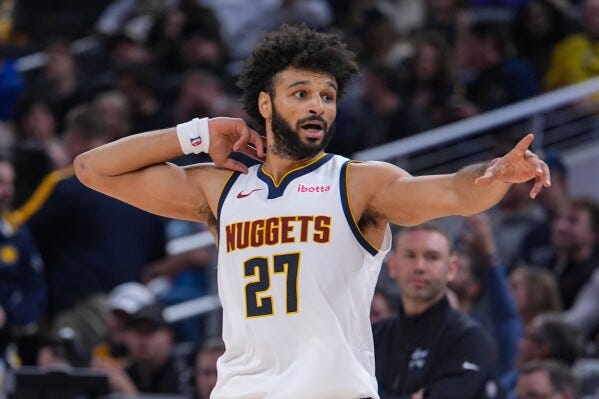 Jamal Murray scores season-high 52 points, Nuggets hold off Pacers 135-120  | AP News