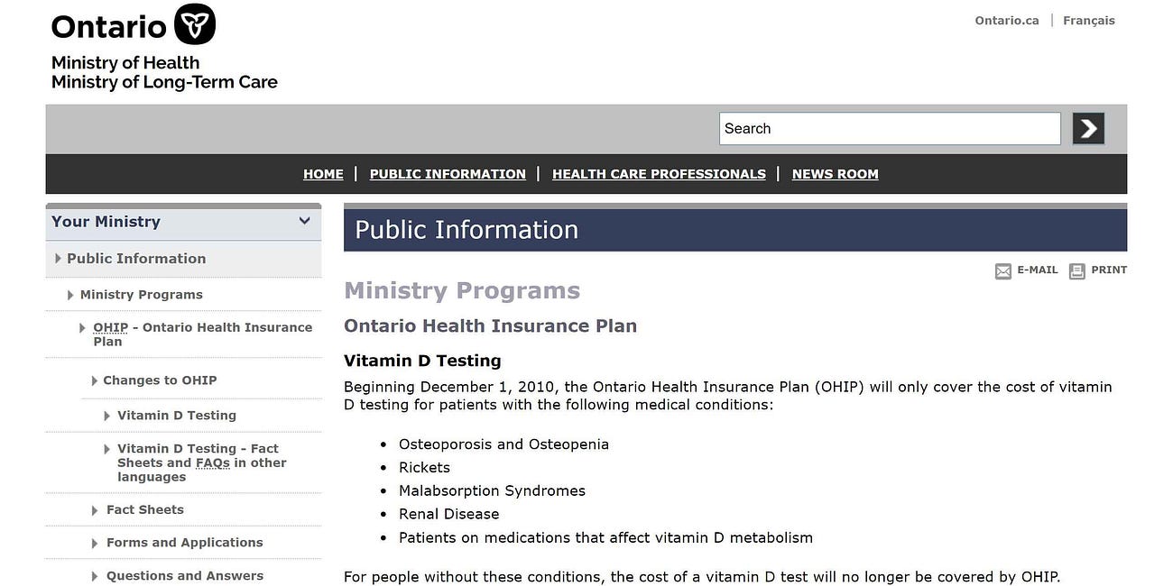 Vitamin D Testing Should Be A Priority