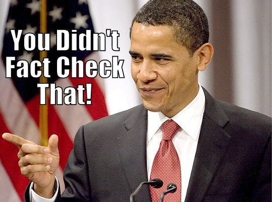 You didn't fact check that! | Know Your Meme