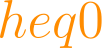 h
eq 0