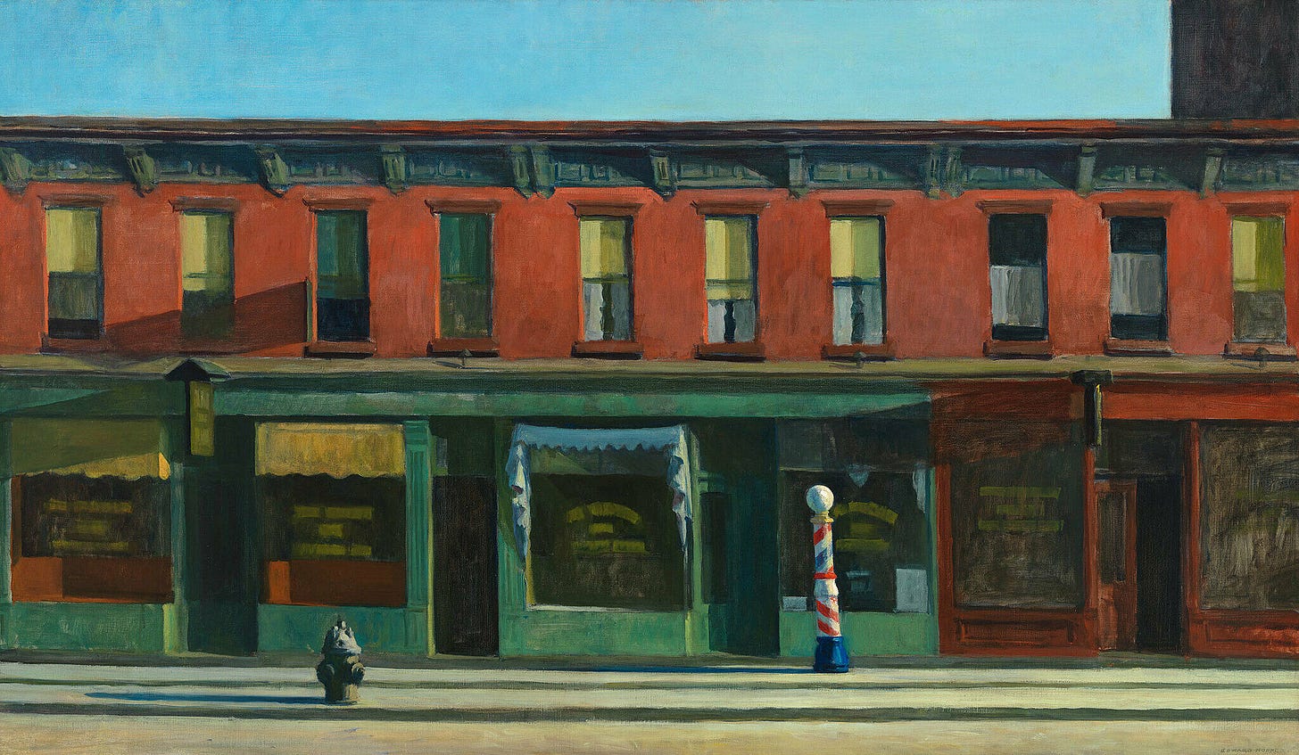 Edward Hopper | Early Sunday Morning | Whitney Museum of American Art