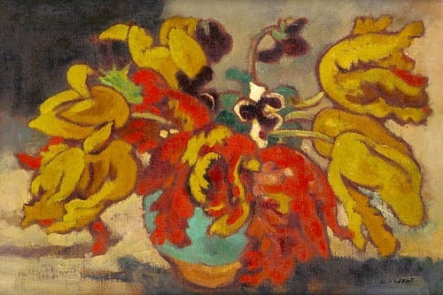 other people's tulips - by Jane Brocket - yarnstorm