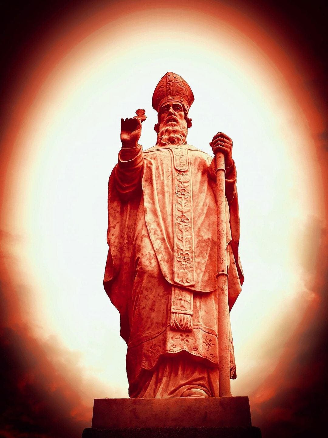 May be an image of monument