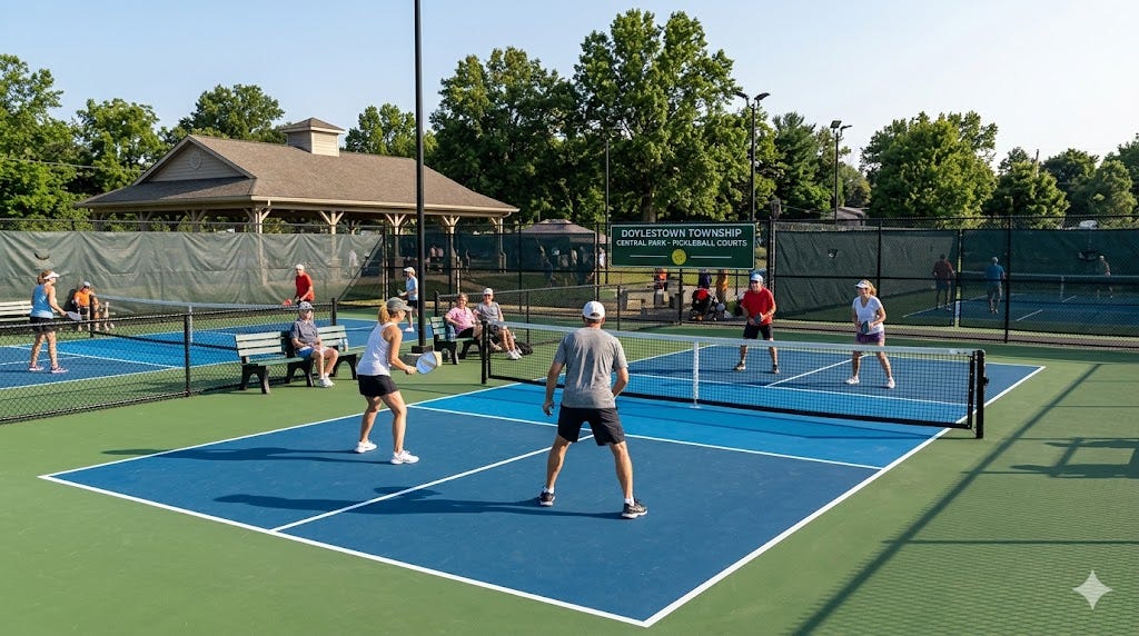 Doylestown pickleball courts