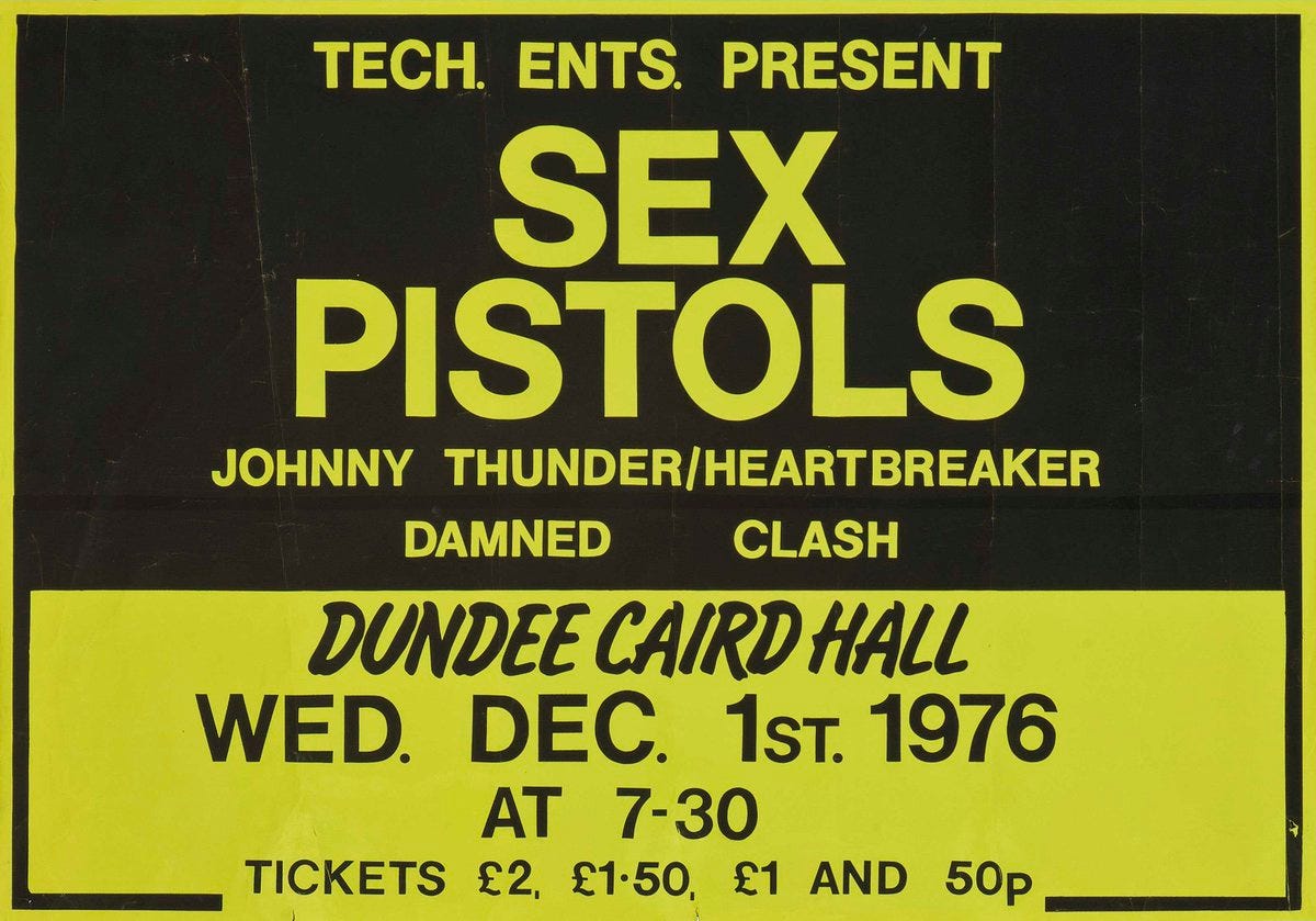 The Fake Sex Pistols Poster - Grant McPhee