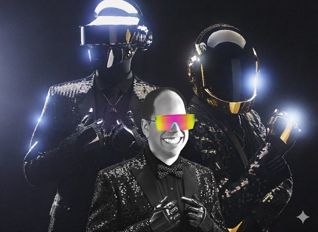 "we have the data" guy with daft punk