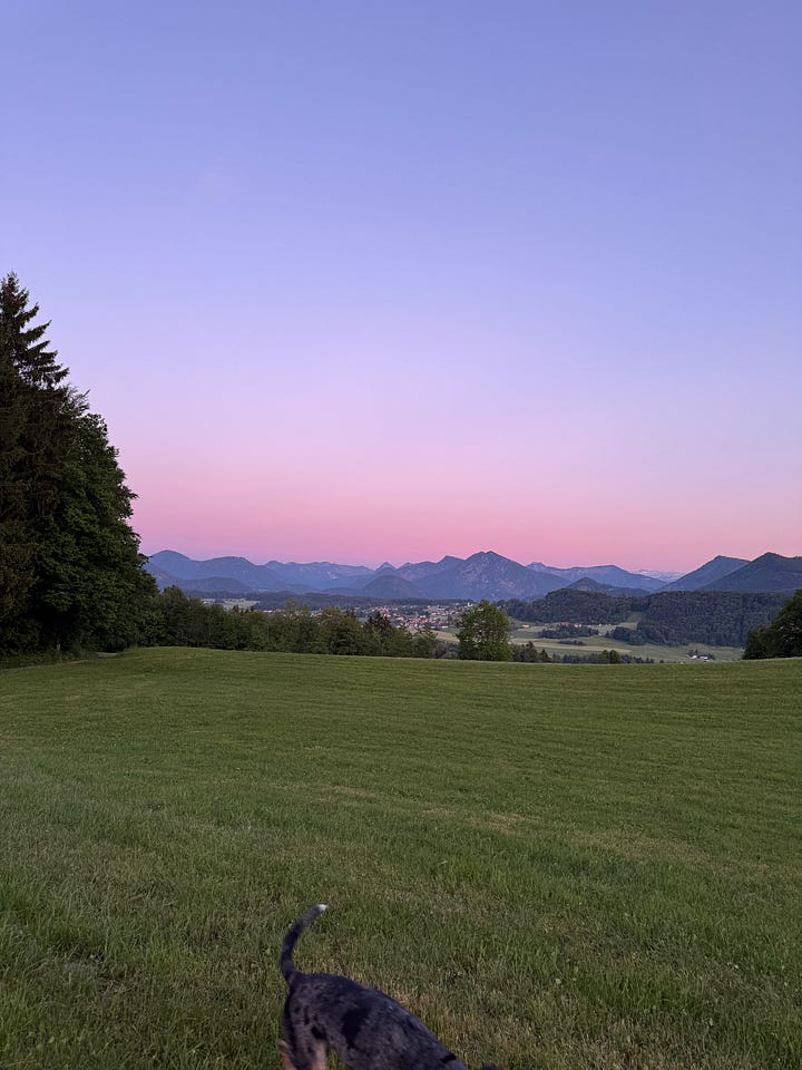 The colors of Bavaria are unreal