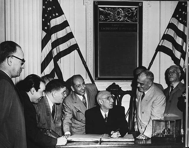 Prime Minister Mossadegh of Iran at Independence Hall Prime Minister Mossadegh of Iran at Independence Hall