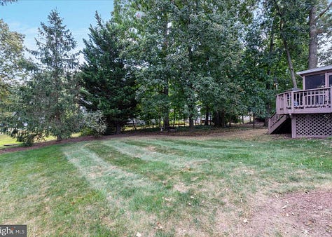 Images of a single-family house listing