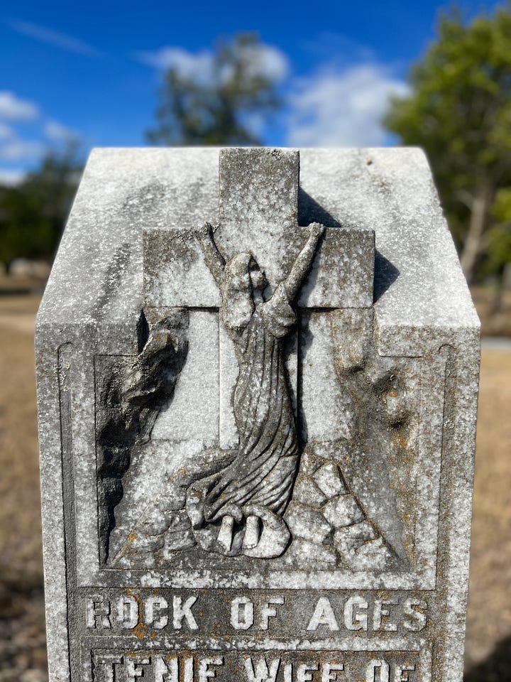 Rock of Ages Themed markers (photos (c) Tui Snider)