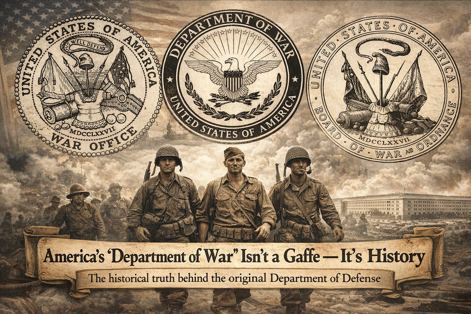 America’s “Department of War” Isn’t a Gaffe — It’s History