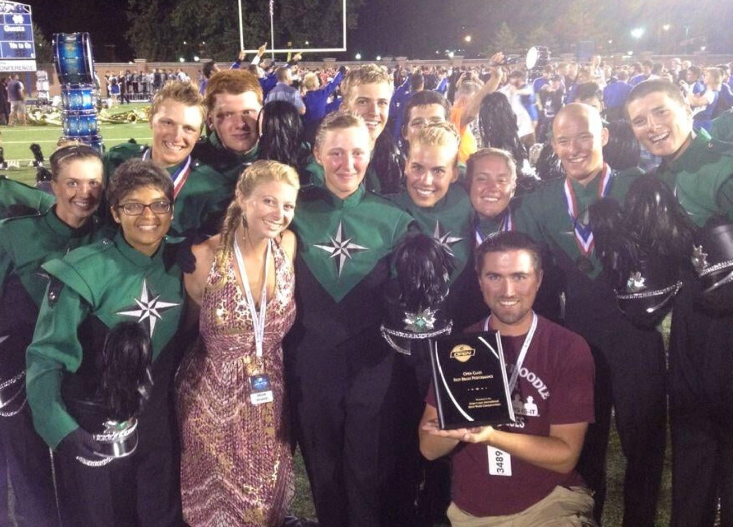 Sarah Connelly Makiyama teaching with the Oregon Crusaders, Summer 2012