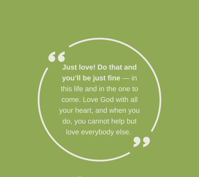 Love, And Do What You Want - Ray Noah | Faith in Motion