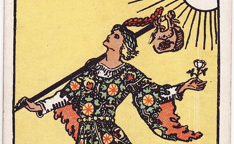 The Fool (tarot card) - Wikipedia