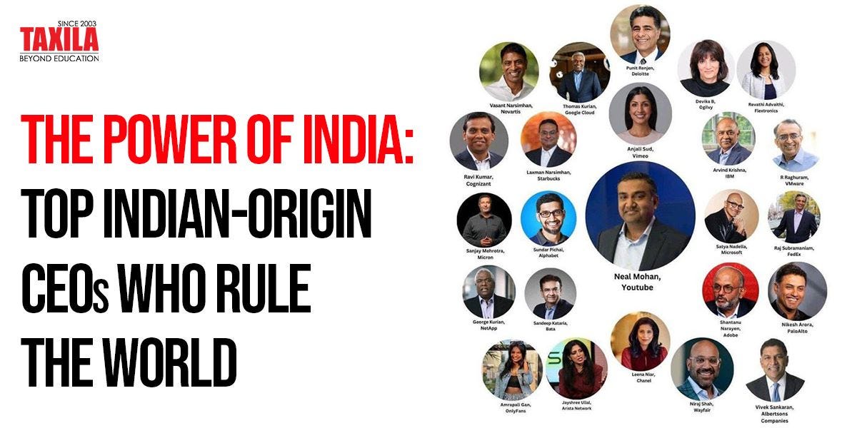 The Power of India: Top Indian-Origin CEOs Who Rule the World The Power of India: Top Indian-Origin CEOs Who Rule the World