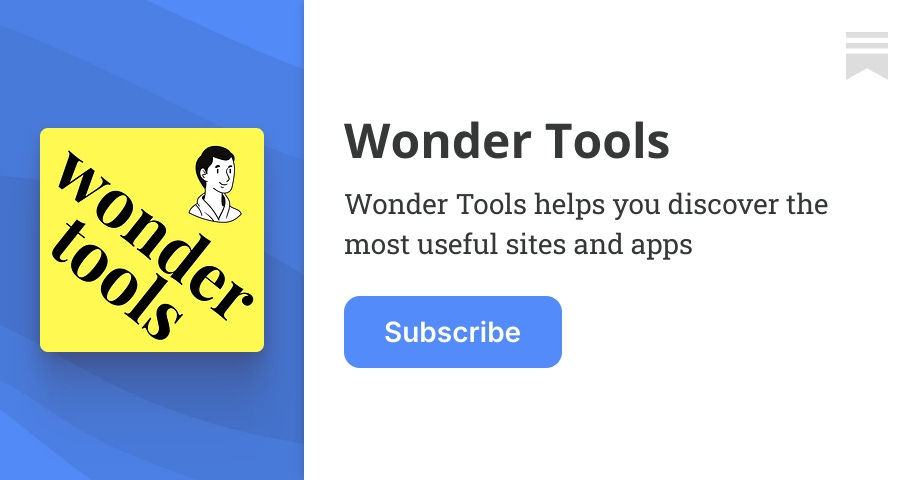 Wonder Tools | Jeremy Caplan | Substack