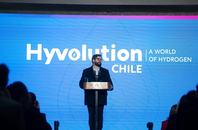 Presidente Gabriel Boric Font en Hyvolution 2024: “El avance del hidrógeno  verde es una política de Estado” - Prensa Presidencia