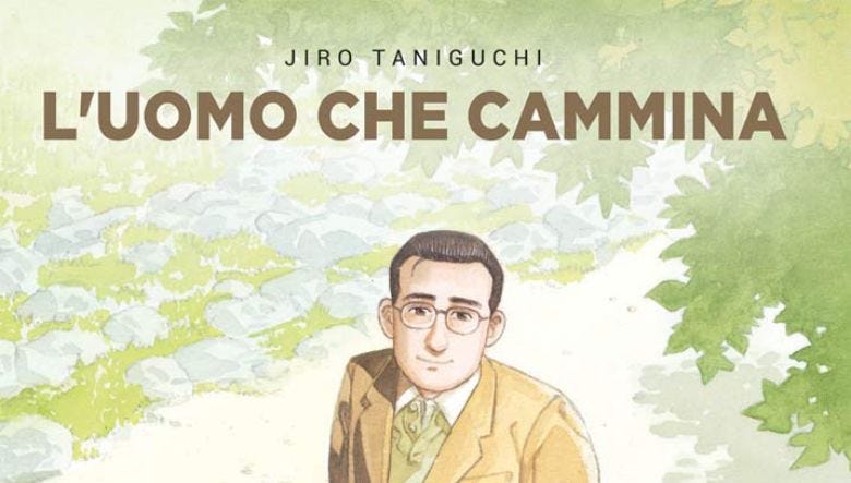 L'uomo che cammina Jiro Taniguchi