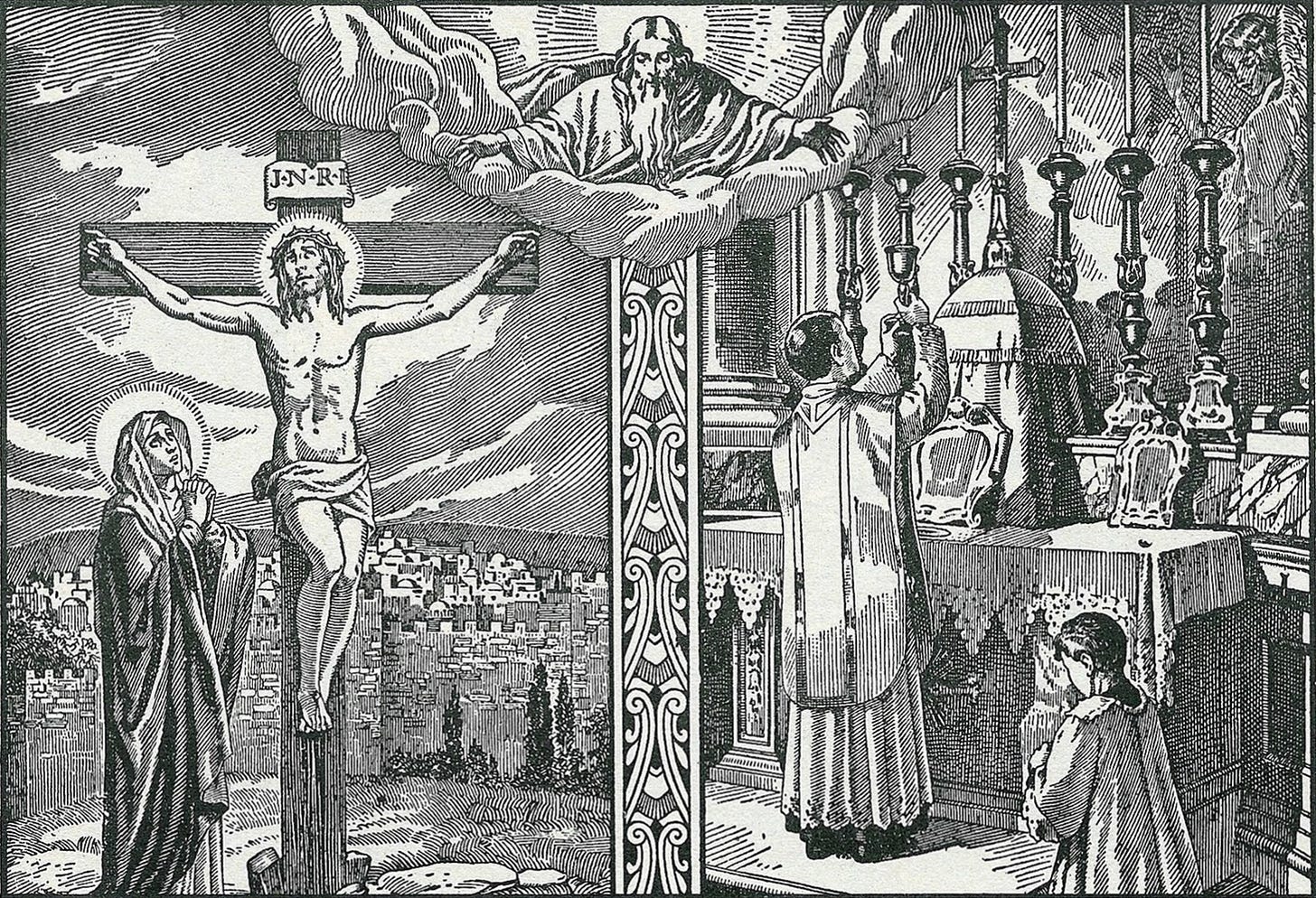 Summary of The Mass: The Presence of the Sacrifice of the Cross by Charles  Cardinal Journet | Prodigal Catholic