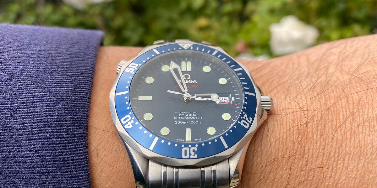 【美品】オメガ Omega シーマスター 300 2220.80.0﻿0 中古)OMEGA オメガ シーマスター 300M クロノメーター 2222.80