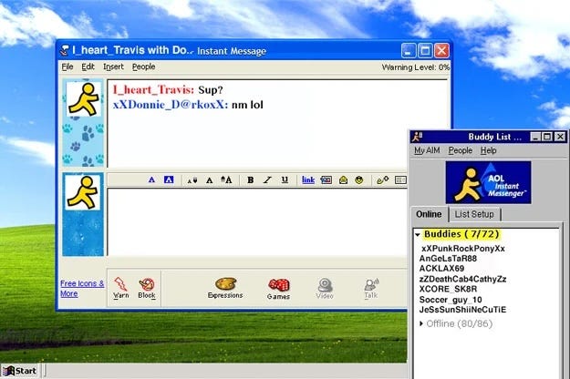 The Forgotten History of AIM (AOL Instant Messenger) | Defragg