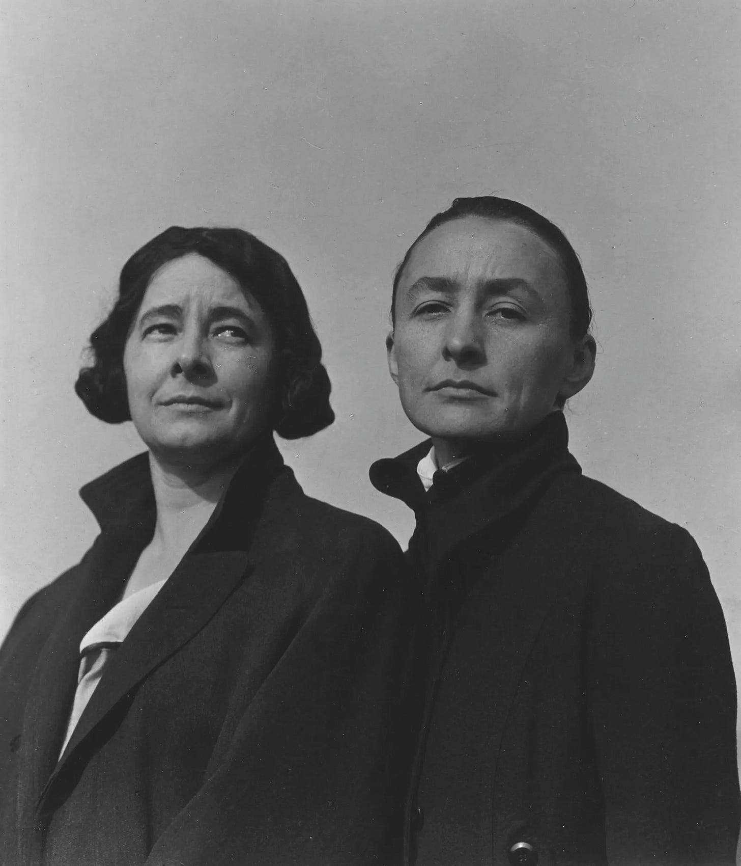 Georgia and Ida O'Keeffe by Alfred Stieglitz