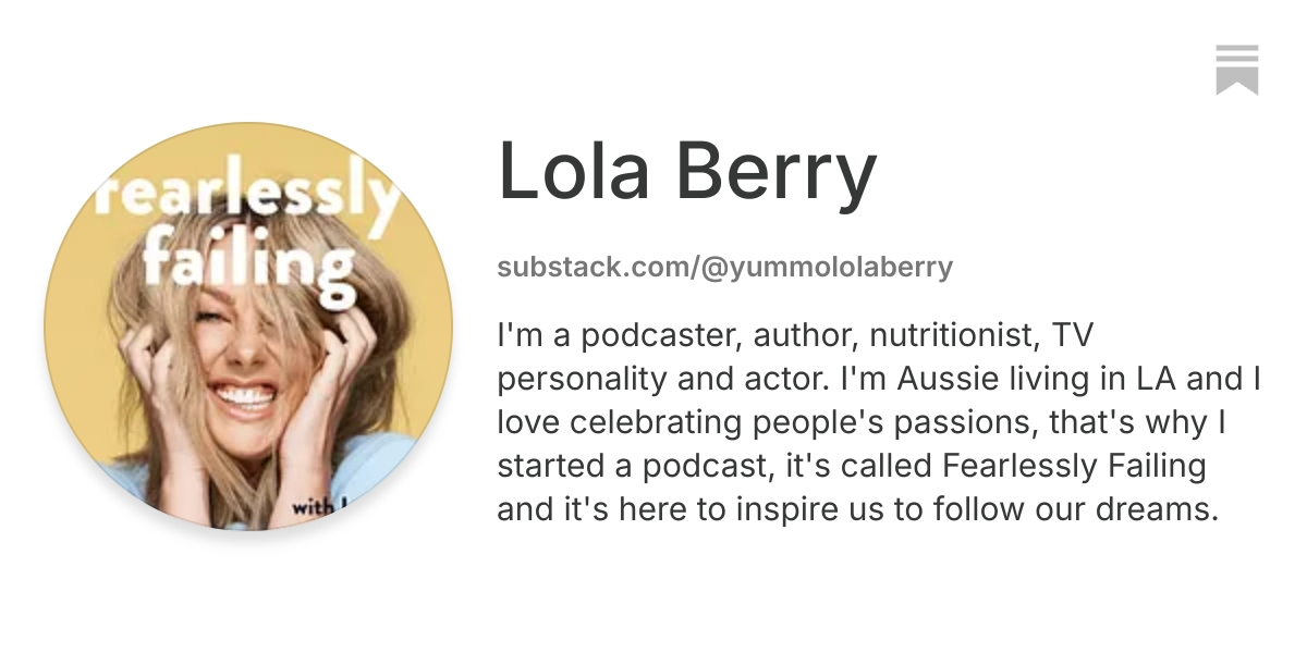 Lola Berry | Substack