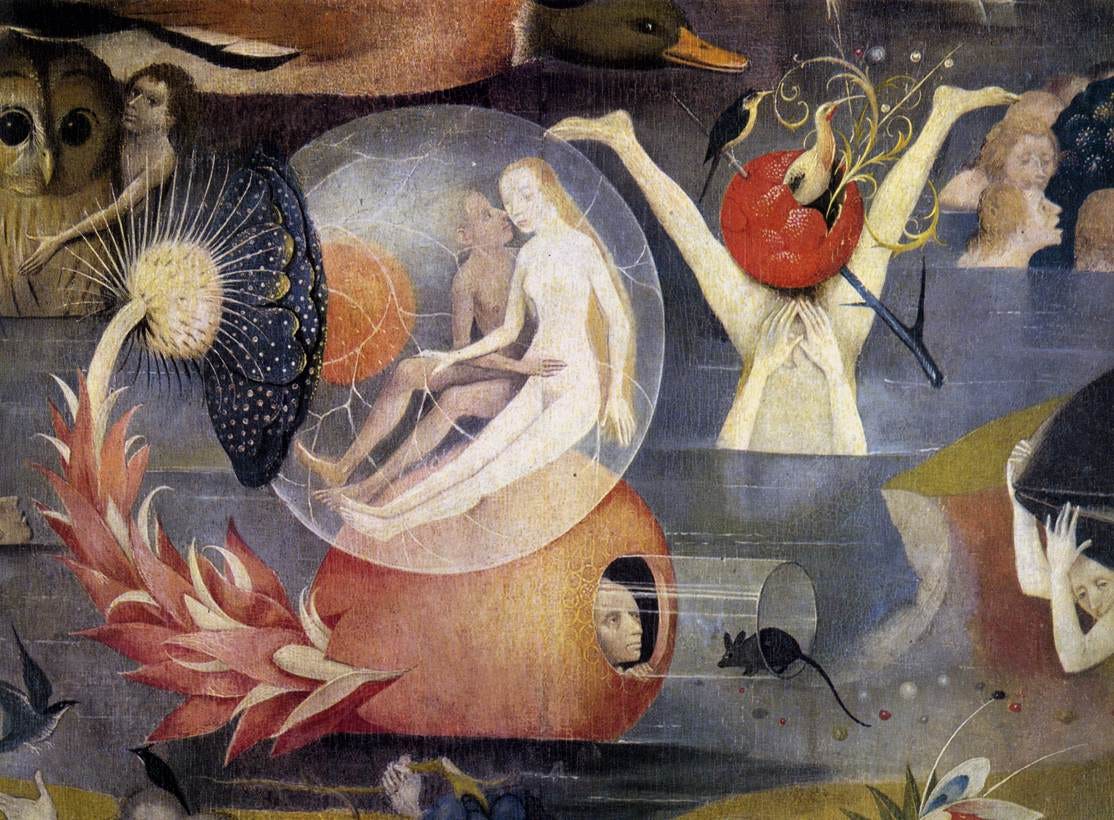 Bosch Garden Earthly Delights weird Bosch Garden Earthly Delights weird