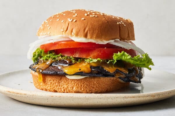 Mushroom Smash Burgers