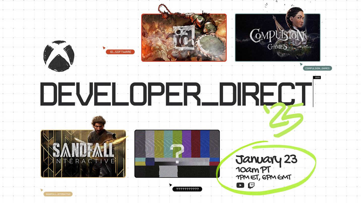 Xbox Developer Direct 2025 Xbox Developer Direct 2025