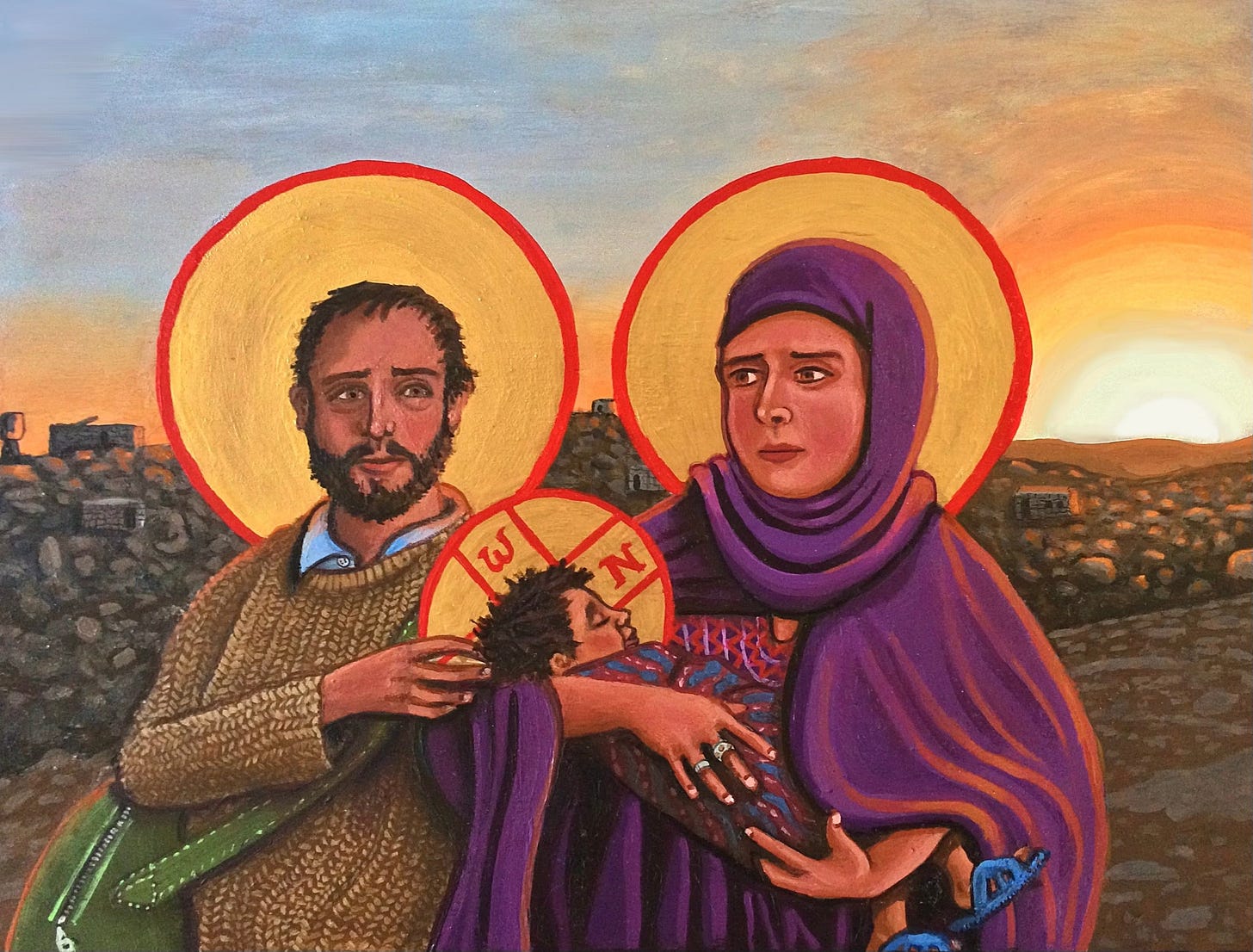 Refugees: The Holy Family Digital Image Refugees: The Holy Family Digital Image