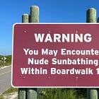 Nude beach signs caught in national park review