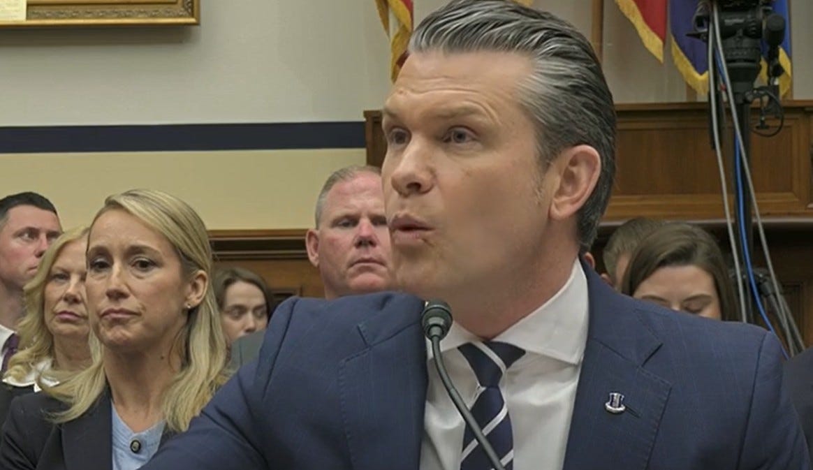Pete Hegseth Was A Complete Train Wreck At Iran War Hearing