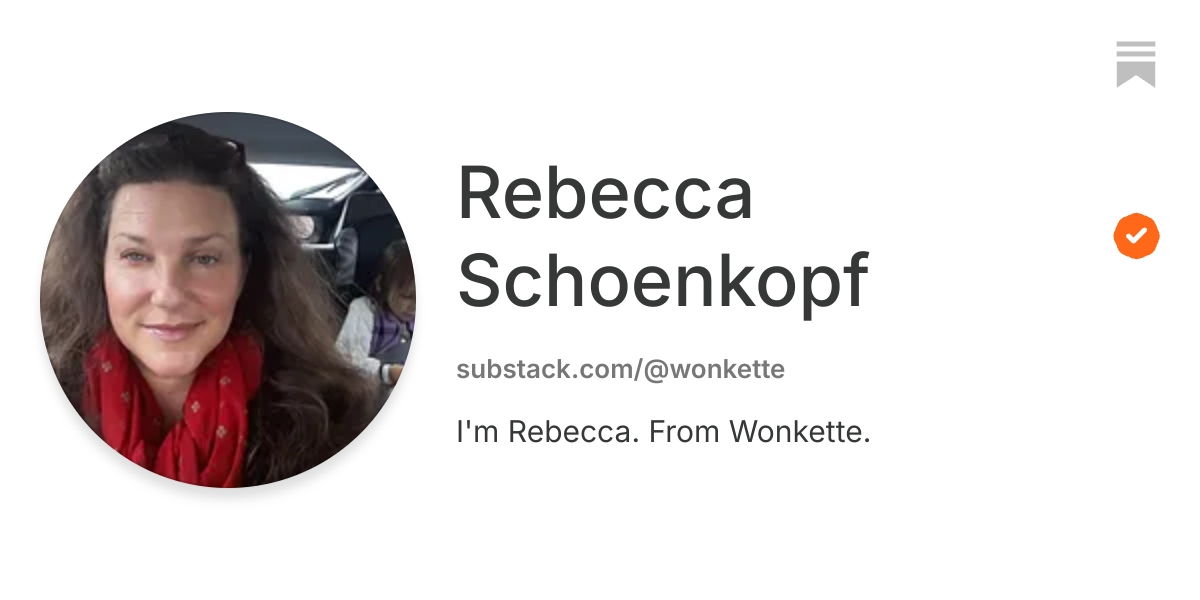 Rebecca Schoenkopf | Substack