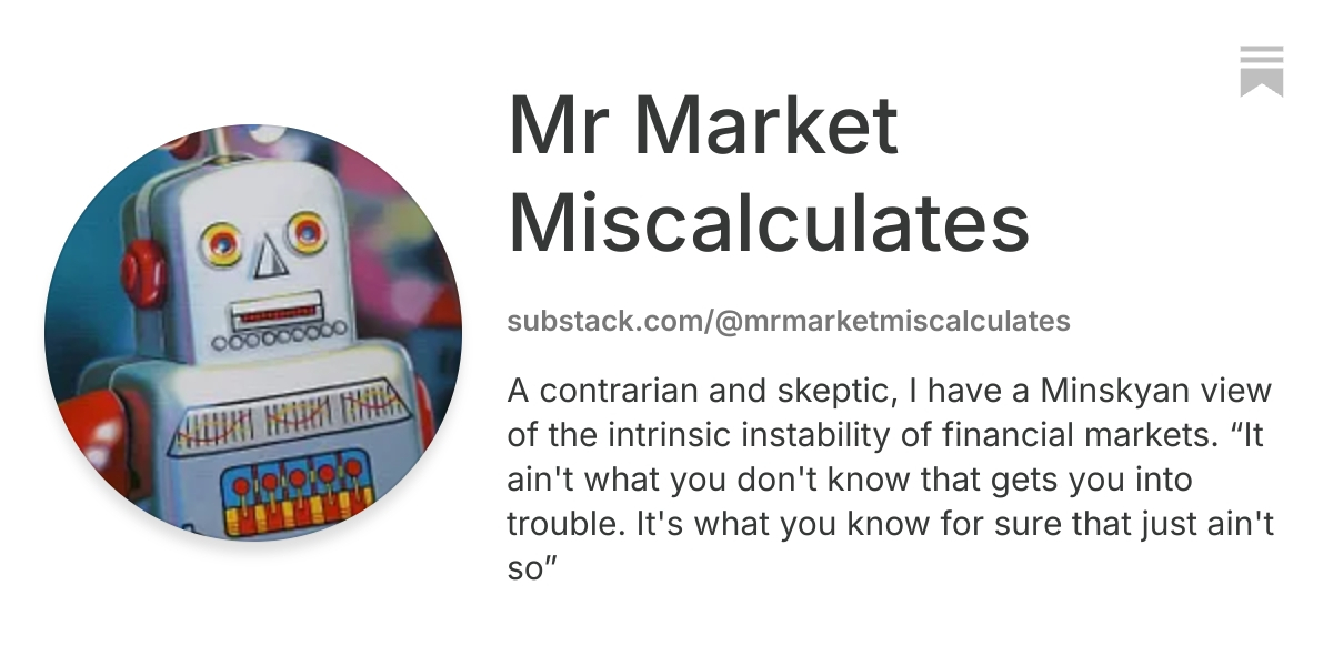 Mr Market Miscalculates | Substack