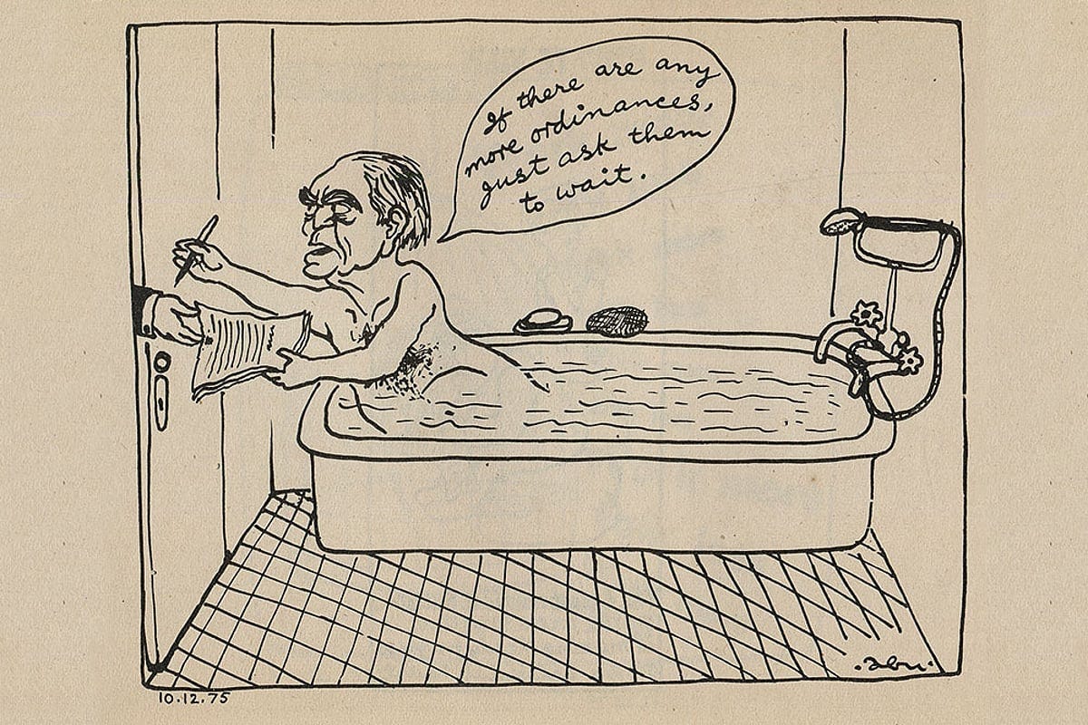 Abu's World: An Insight Into The Political Satire Of Abu Abraham | Outlook  India