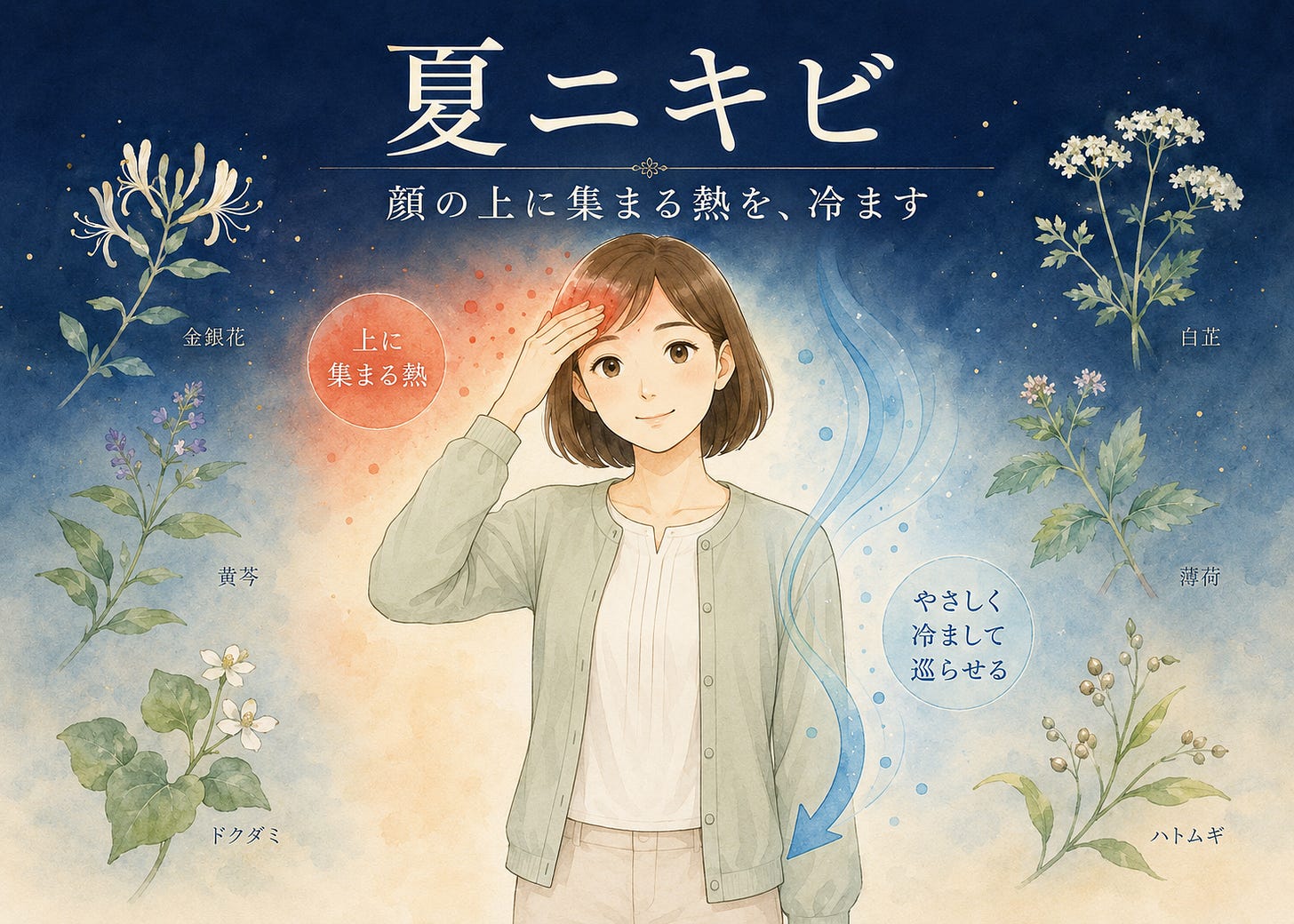 夏ニキビ 夏ニキビ