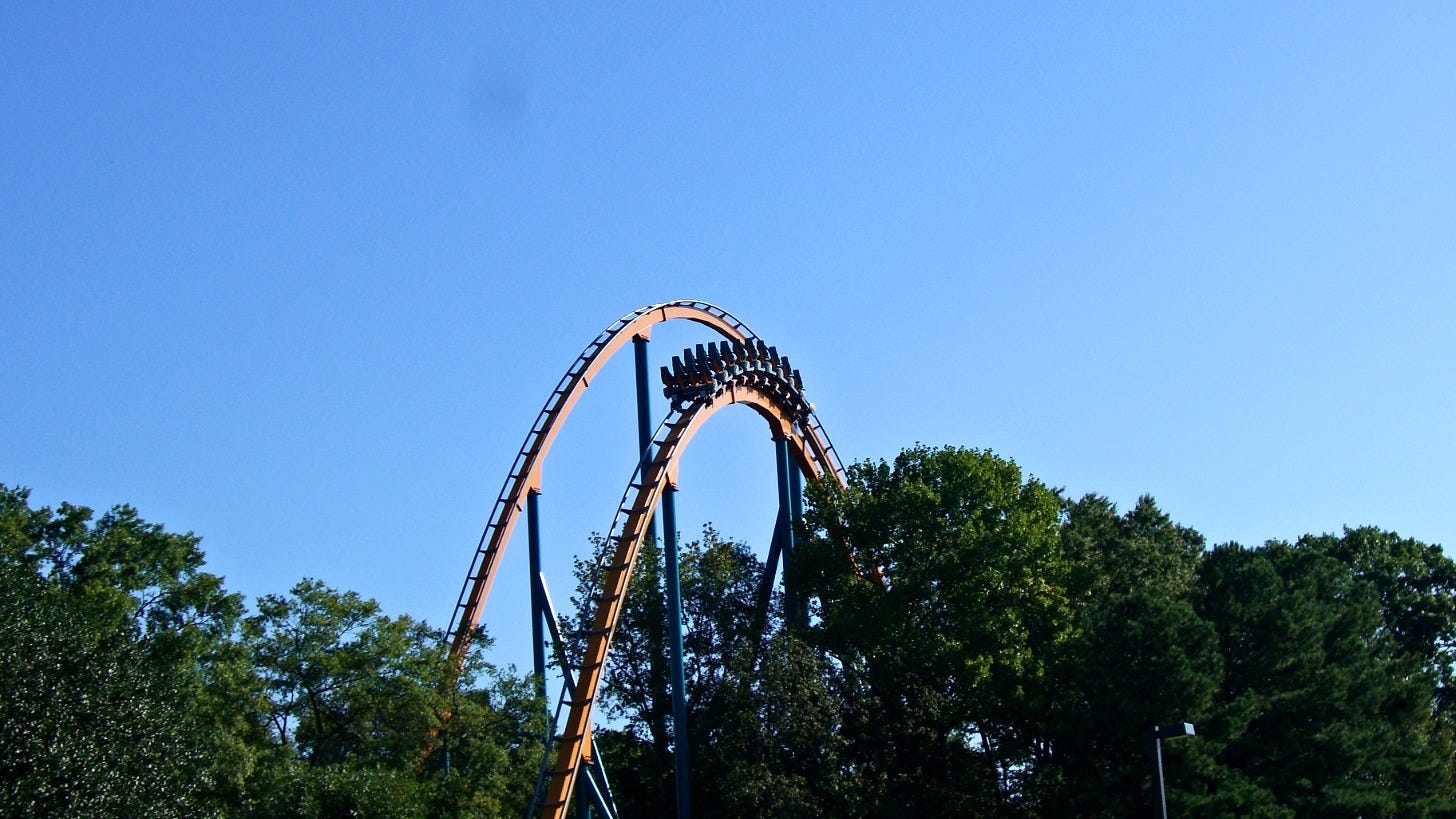 Goliath at Six Flags Over Georgia in 2007. Image: Coasterman1234 via Wikimedia Commons
