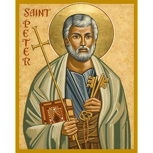 Amazon.com: HolyBrush St Peter Icon: Prints: Posters & Prints
