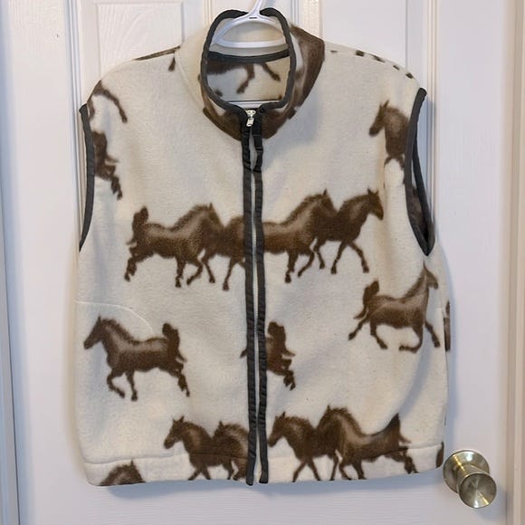 Western Fleece Vest Women’s M - Picture 1 of 5
