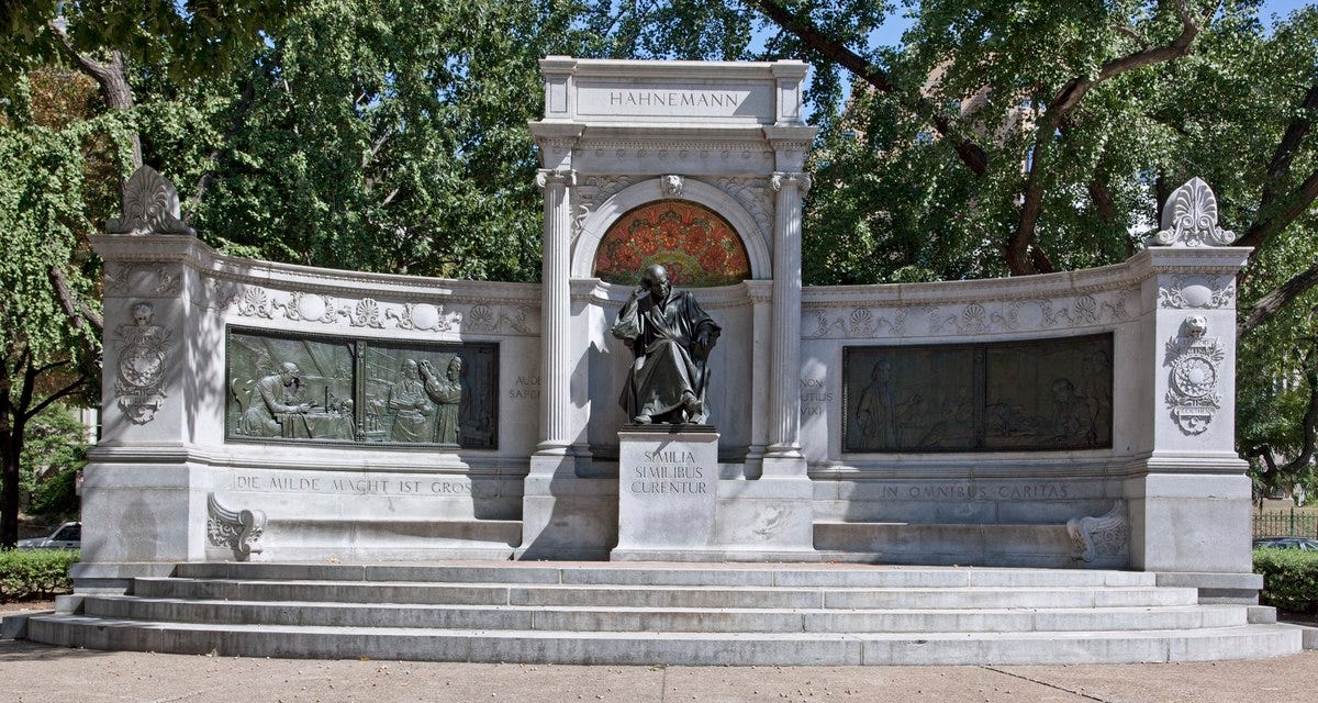 Samuel Hahnemann Monument - Wikipedia