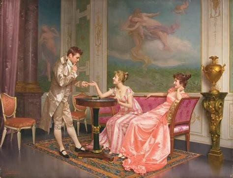The Courtship - Vittorio Reggianini