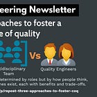 [REPOST] Three approaches to foster a culture of quality