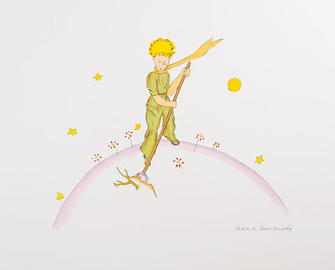 Saint-Exupéry - The Little Prince On His Planet