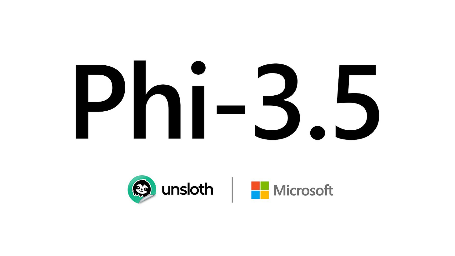 Unsloth AI on X: "You can now fine-tune Microsoft's new Phi-3.5 ...