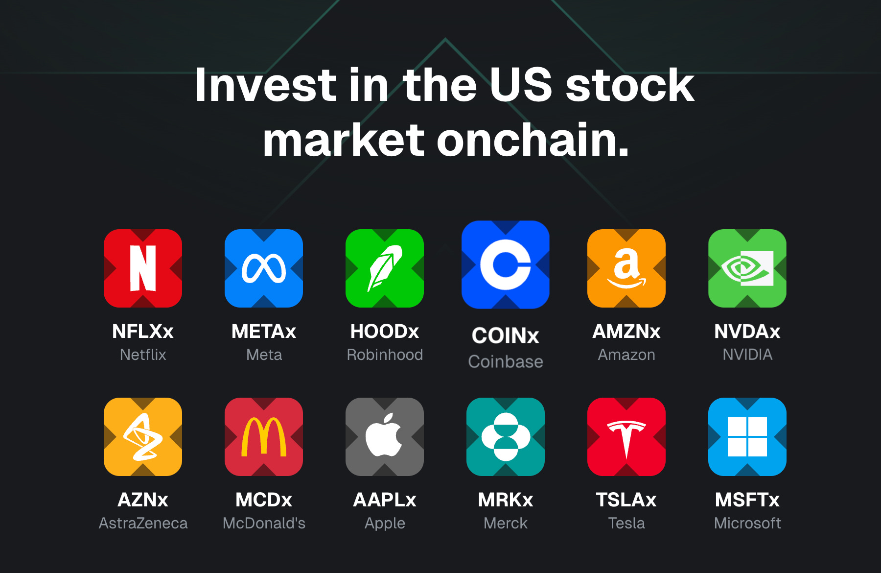 xStocks】米国株など60銘柄以上を扱う株式トークン化プラットフォーム