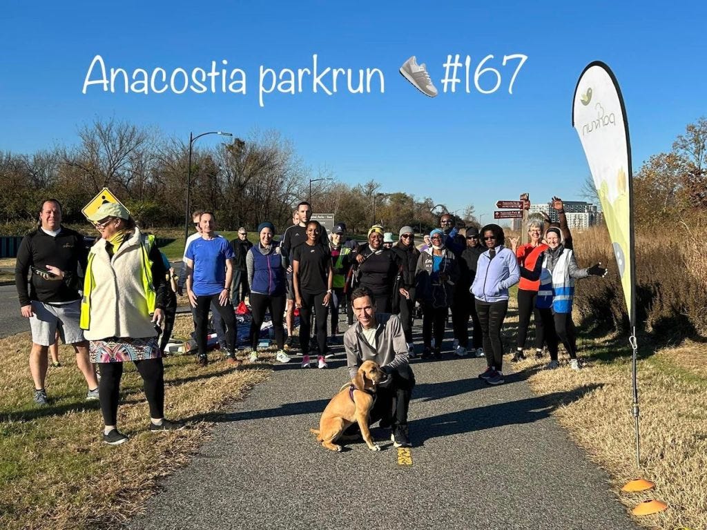 A group photo of all volunteers and participants for event 167