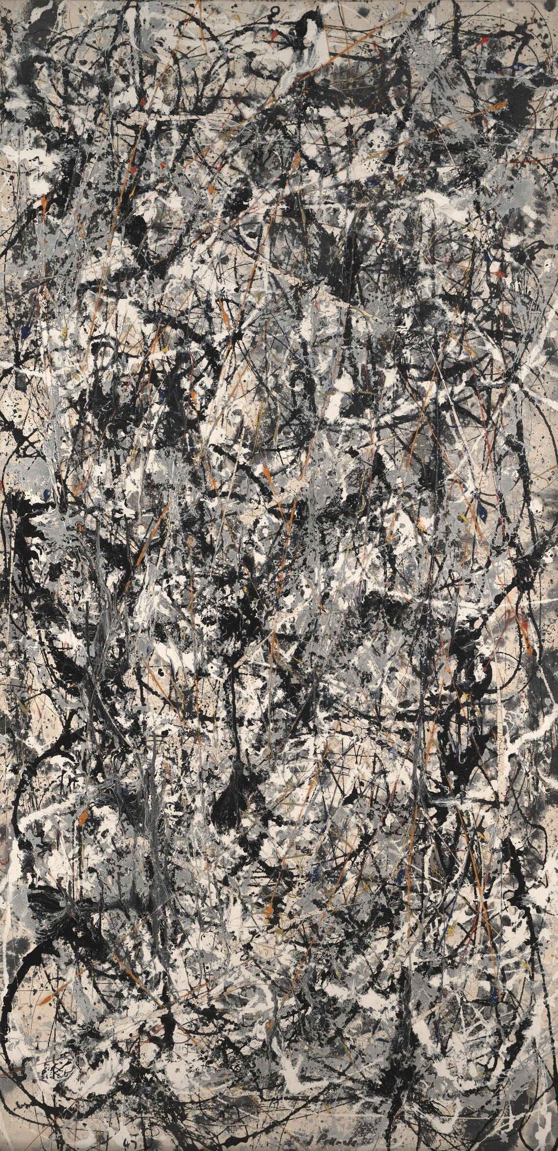 Cathedral by Jackson Pollock - Rolled Canvas Reprint (Unframed) image 1